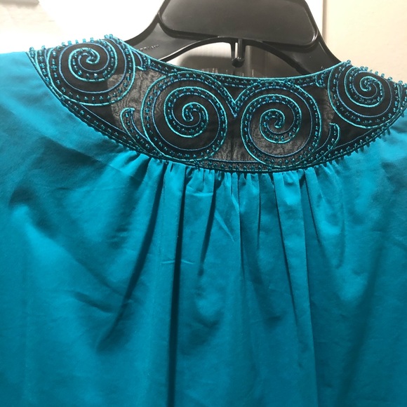 BOB MACKIE Wearable Art 90’s Blouse L - Picture 6 of 9